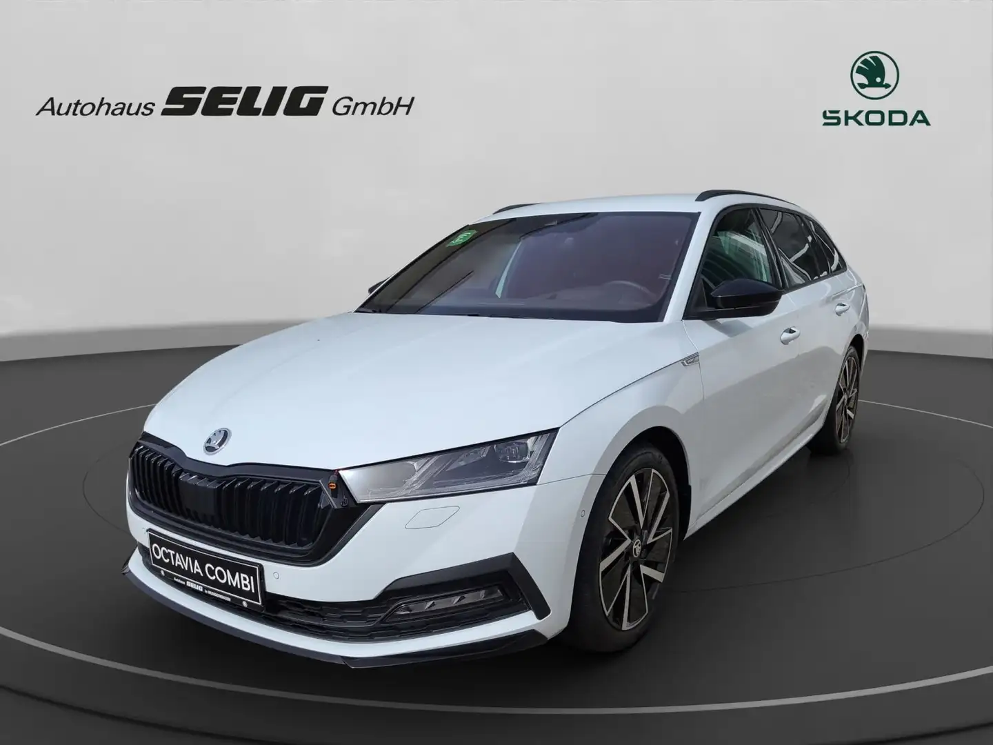 Skoda Octavia Combi 1.5 TSI 7-Gang DSG ACT TSI 150 PS, Weiß - 1