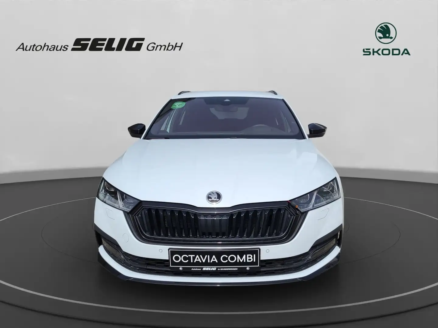Skoda Octavia Combi 1.5 TSI 7-Gang DSG ACT TSI 150 PS, Weiß - 2