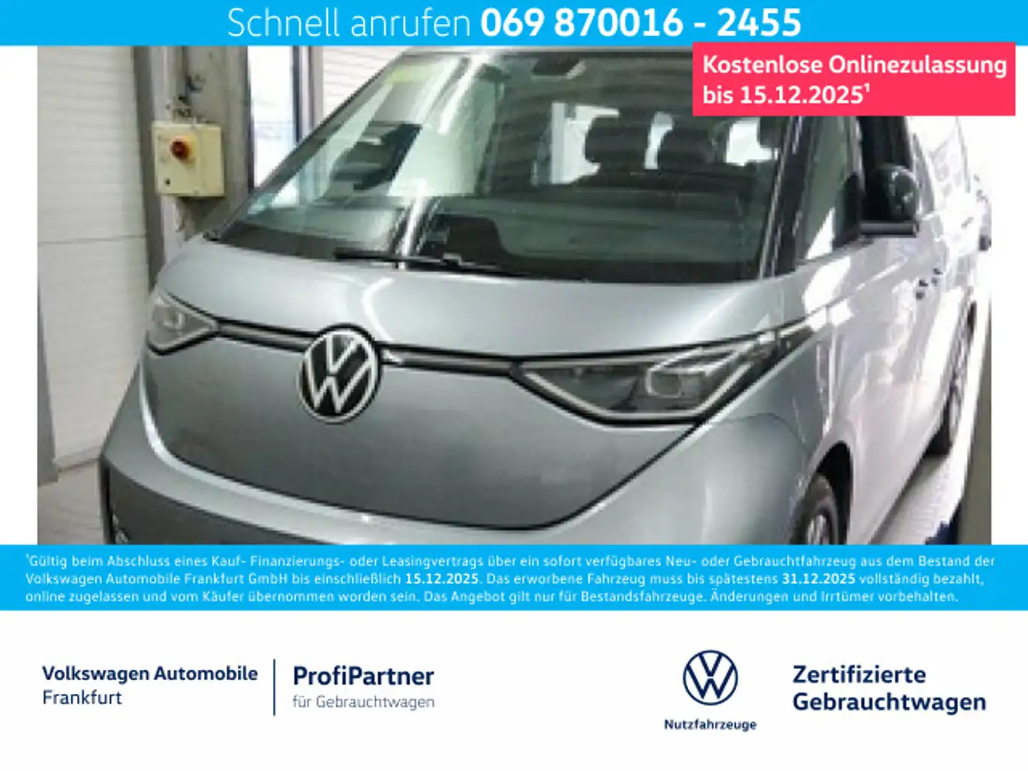 Volkswagen ID. Buzz ID.Buzz Pro Navi IQ.Light DAB+ Silber - 1