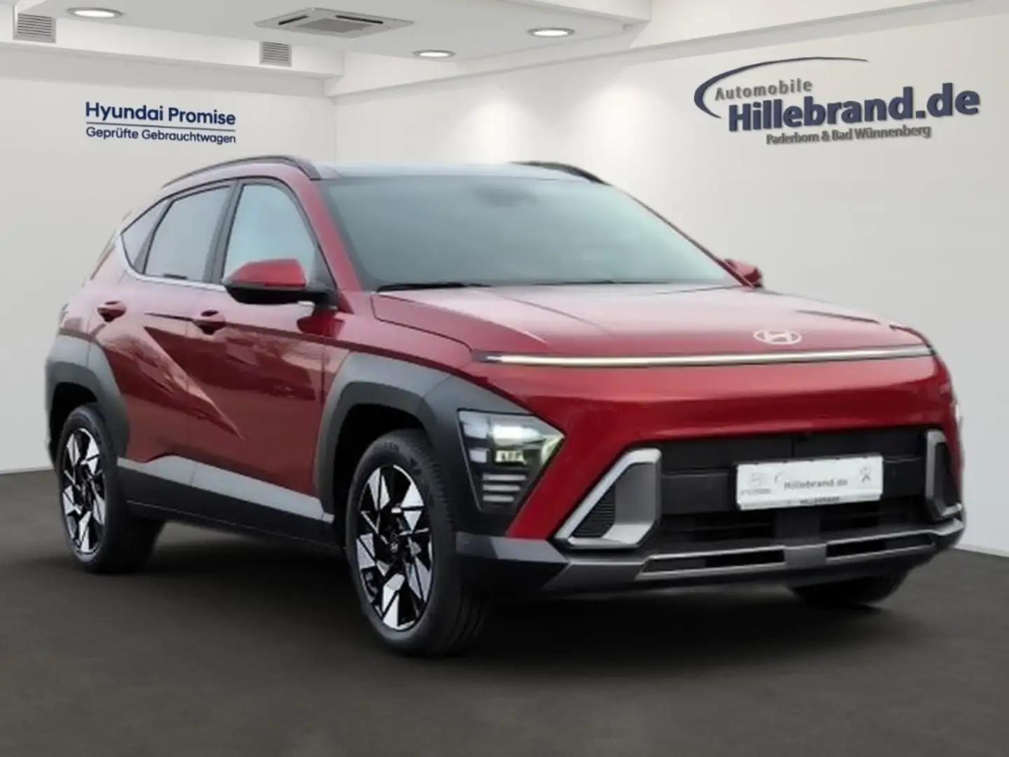 Hyundai KONA Prime Hybrid 2WD 1.6 T-GDI EU6d Navi Leder digital Rot - 2