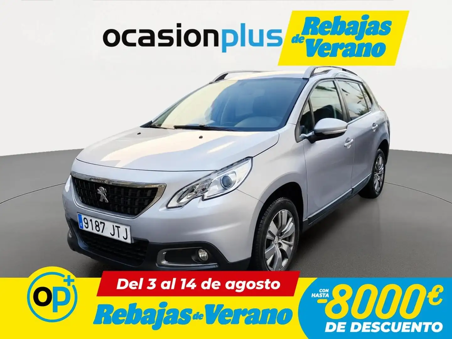 Peugeot 2008 1.2 PureTech S&S Active 110 Gris - 1