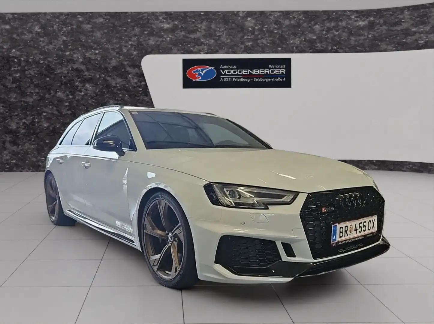 Audi RS4 2.9 TFSI quattro Weiß - 2