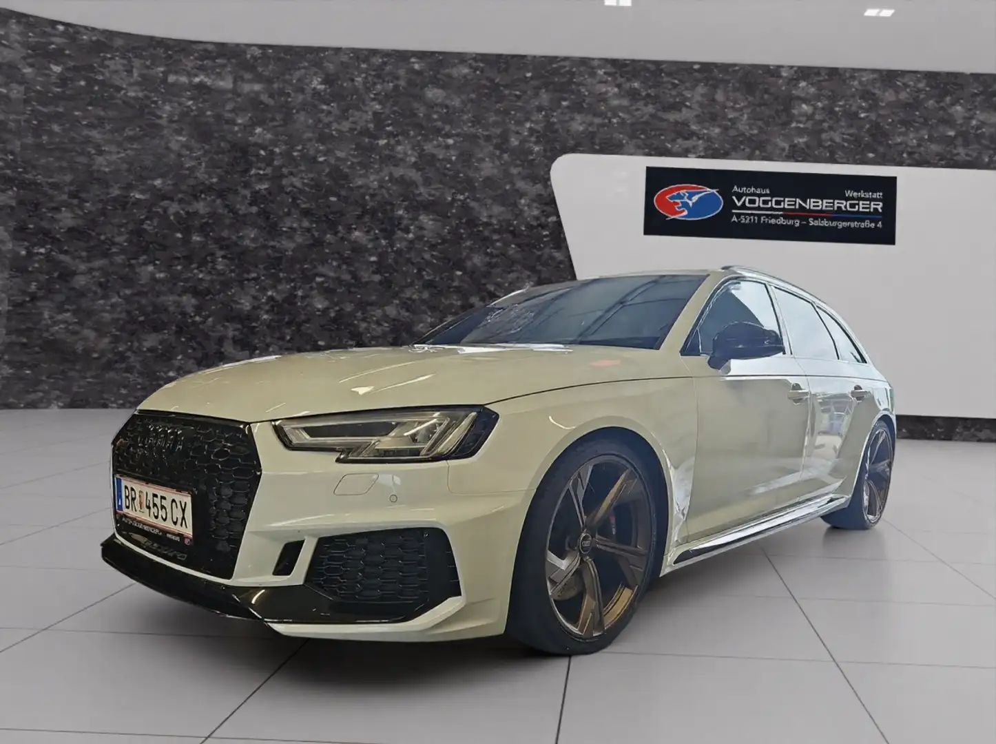 Audi RS4 2.9 TFSI quattro Blanc - 1