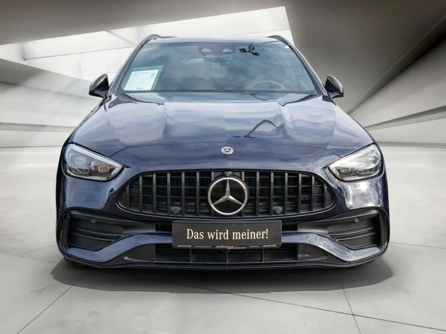 Mercedes-Benz C 300 e T AMG Night Pano+AHK+360°+Distr+Leder+Am Blau - 2
