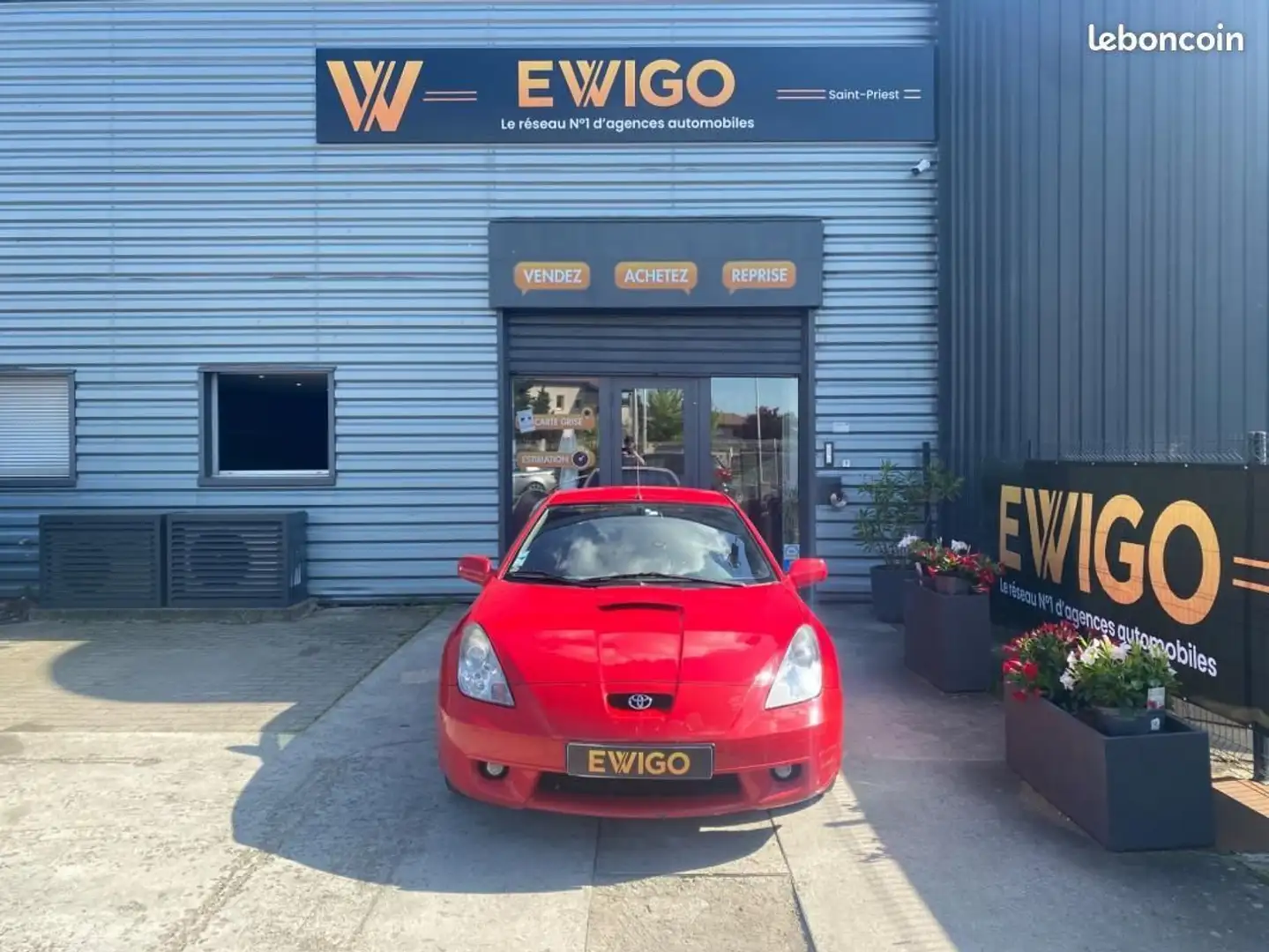 Toyota Celica COUPE 1.8 145ch Entretien et suivi Complet YOUNGTI Rouge - 2