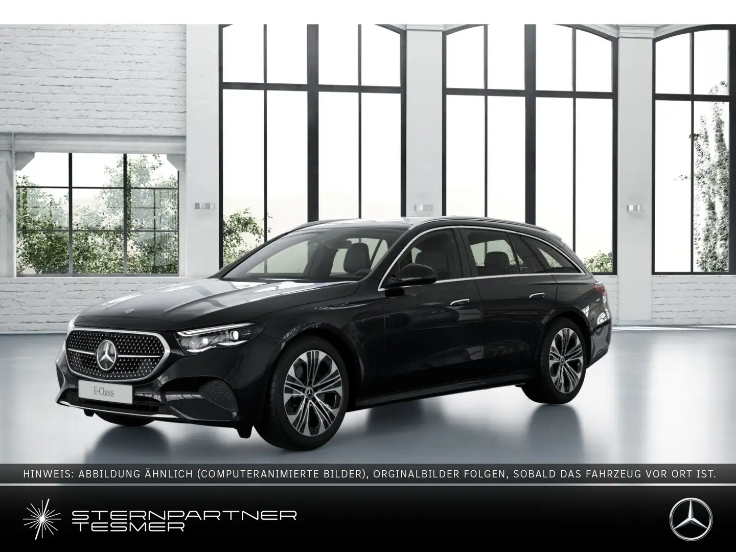 Mercedes-Benz E 220 d 4M T #PANO #AHK #DISTRONIC #DIG. LIGHT Schwarz - 1