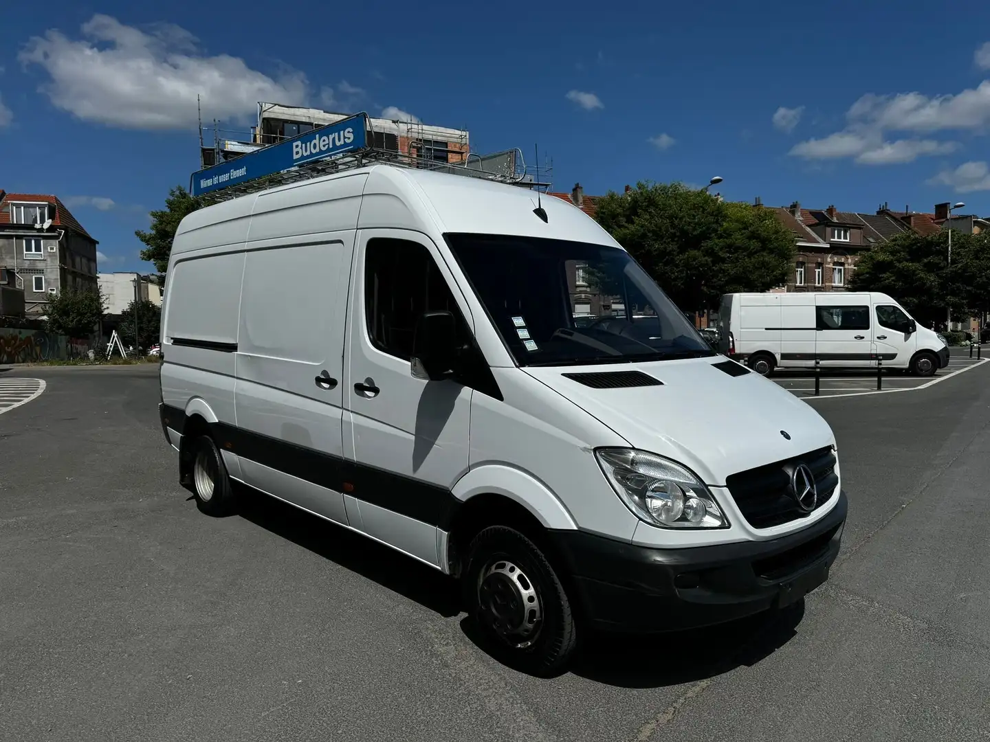 Mercedes-Benz Sprinter 516 L2H2 EURO5 128000 km caméra de recul PERMIS B Blanc - 2