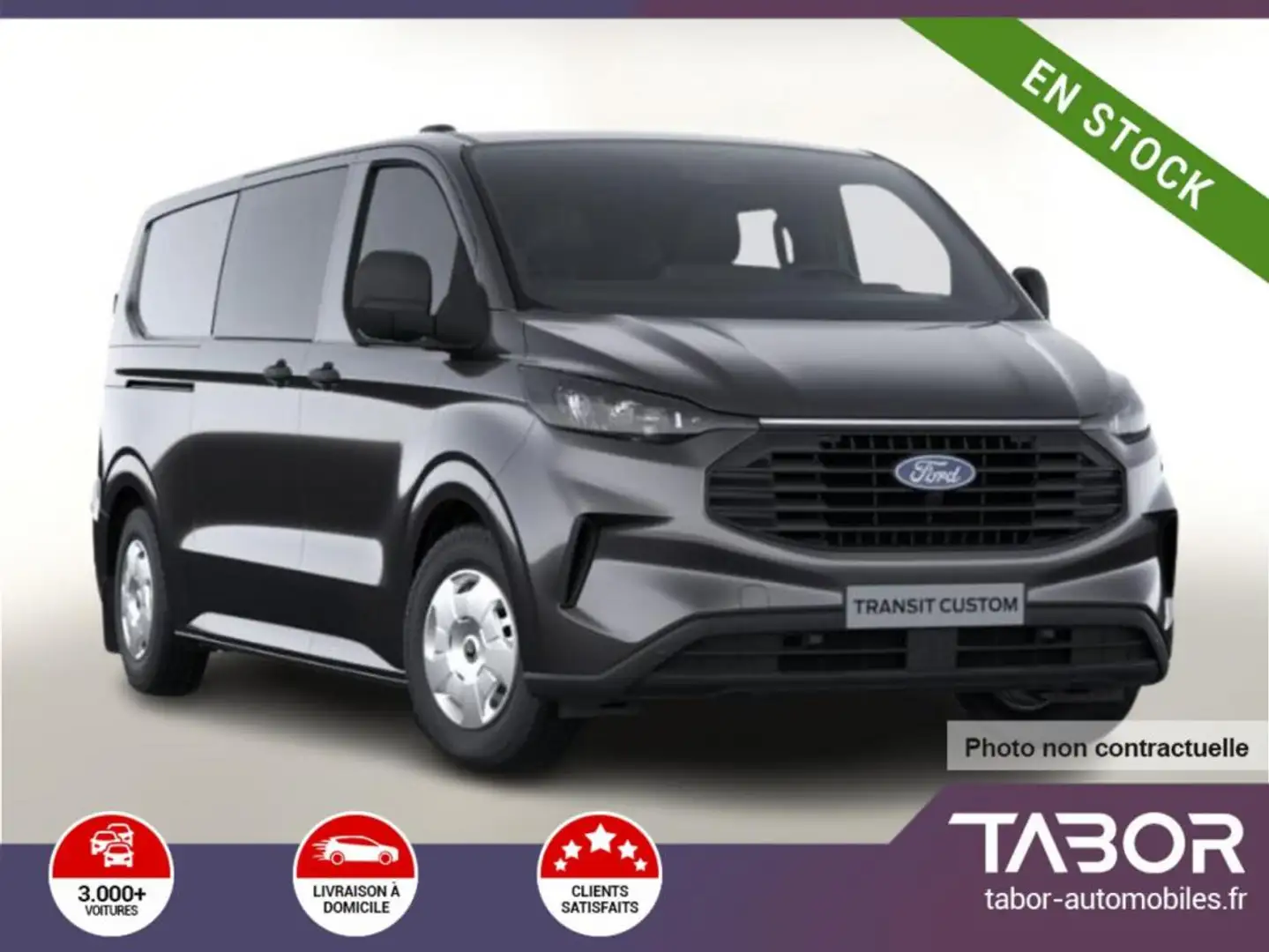 Ford Transit Custom DCiV TDCi 170 Aut Trend 320 Gris - 1