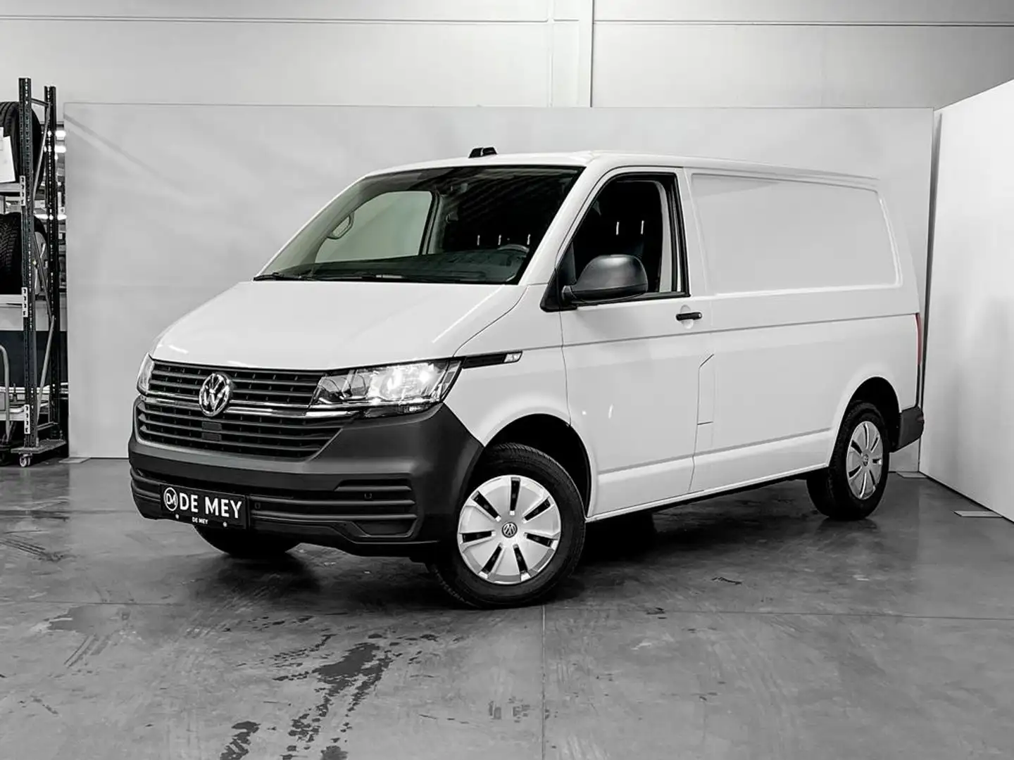 Volkswagen Transporter 2.0 TDI / Carplay / Trekhaak / Parkeersensoren voor en achteraan / Reservewiel Blanco - 2