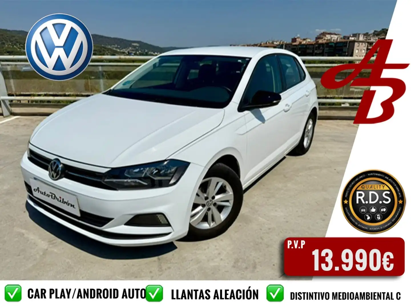 Volkswagen Polo 1.0 TSI Advance 70kW Bianco - 1