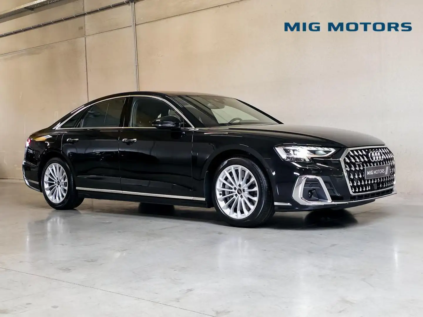 Audi A8 TFSIe quattro Zwart - 1