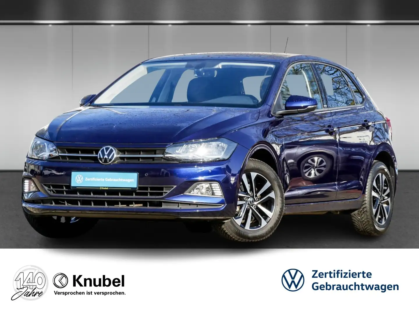 Volkswagen Polo UNITED 1.0 TSI Navi ACC PDC Climatr. GJR Blue - 1