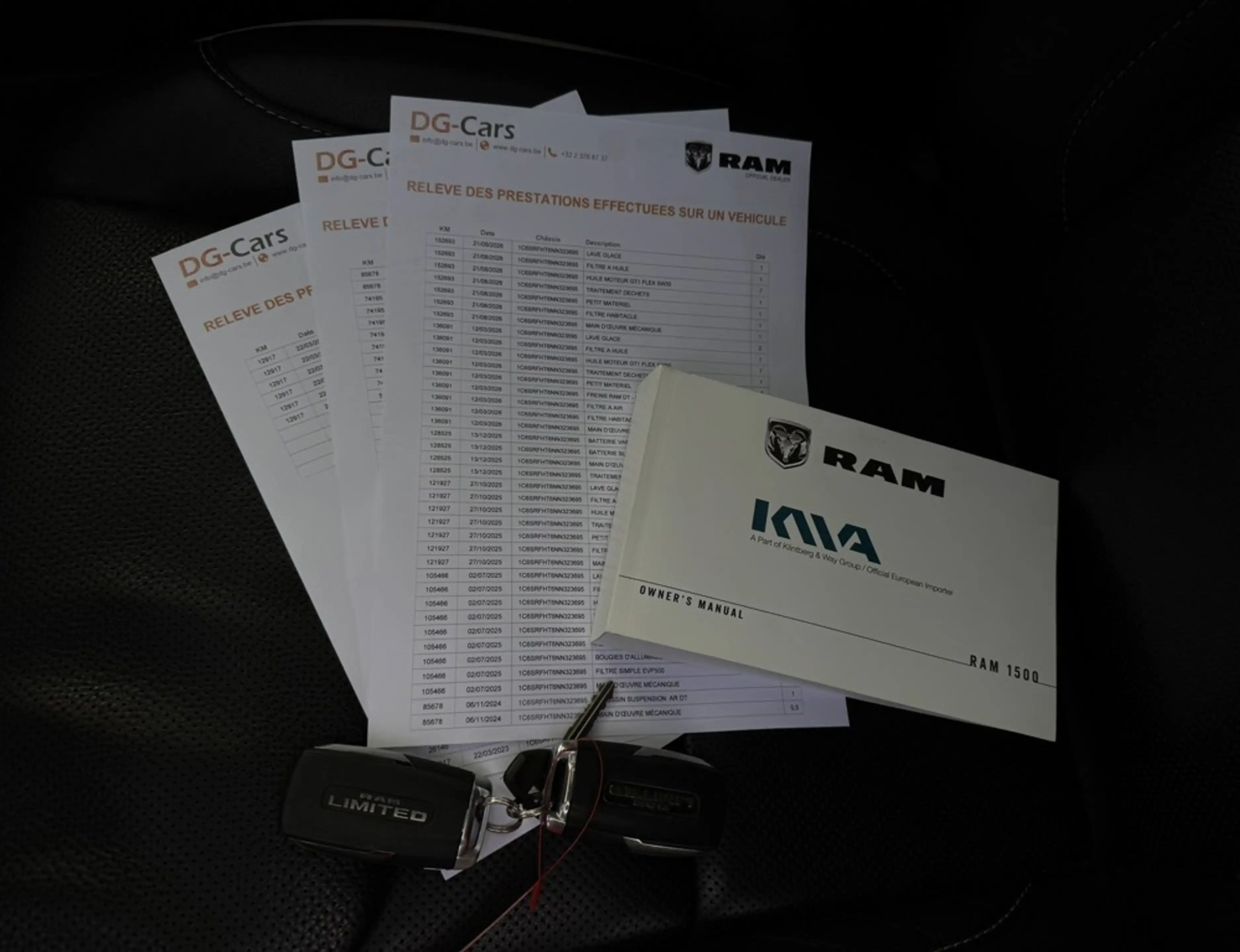 Dodge RAM 1500 LIMITED NIGHT 5.7L V8, DEALER ONDERH, PANO, L — photo 15