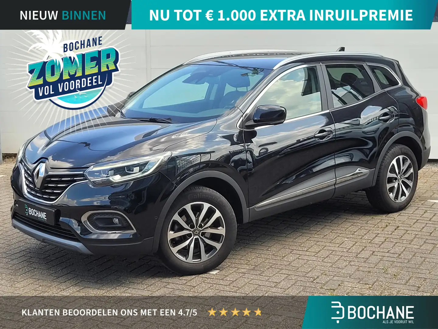 Renault Kadjar 1.3 TCe Intens (Hoge instap) Navigatie | Camera | Zwart - 1