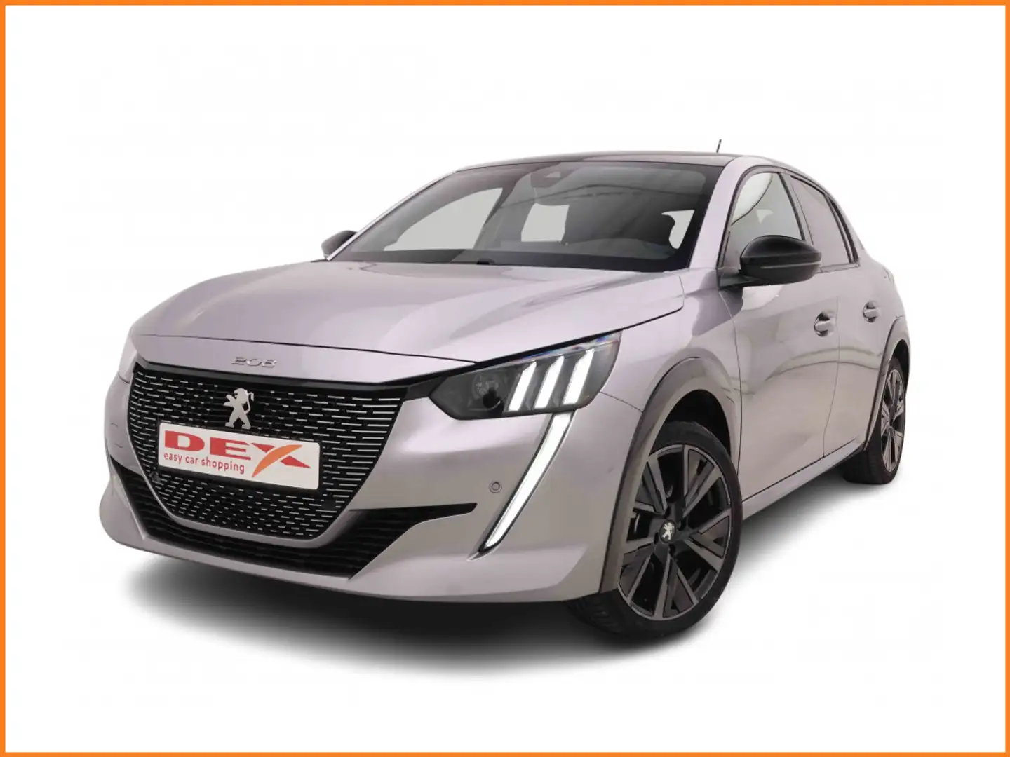 Peugeot e-208 50 kWh 136 GT + GPS + Camera Gris - 1