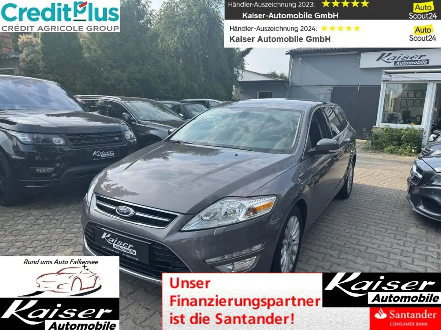 Ford Mondeo Titanium-2Besitz-Tempomat-Isofix-Standheizung-Alus Braun - 1