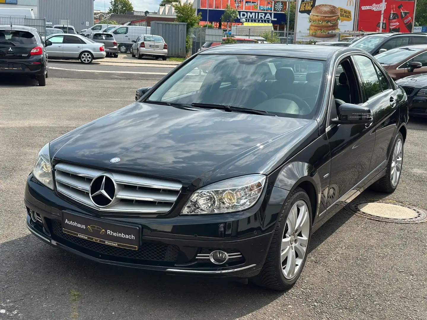 Mercedes-Benz C 180 TÜV NEU, SCHECKHEFT,GARANTIE Negro - 1