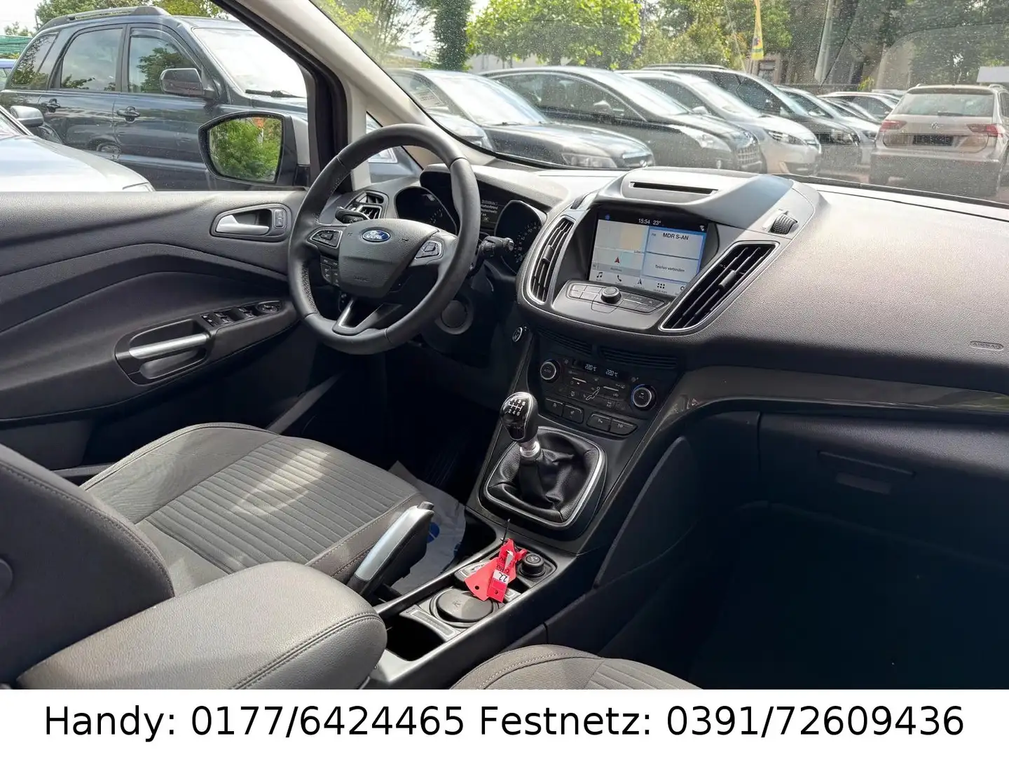 Ford C-Max 1,0 2.HAND/KLIMA/NAVI/LED/SHZ/PDC/KAMERA Silber - 2