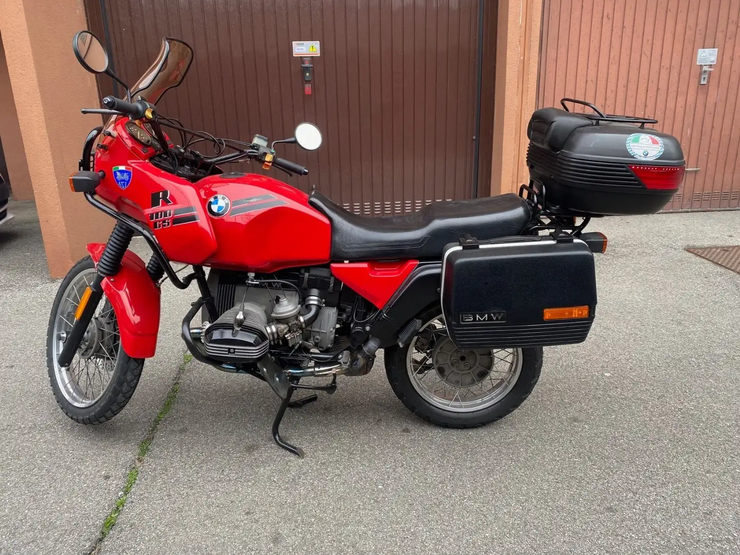 BMW R 100 GS Červená - 2