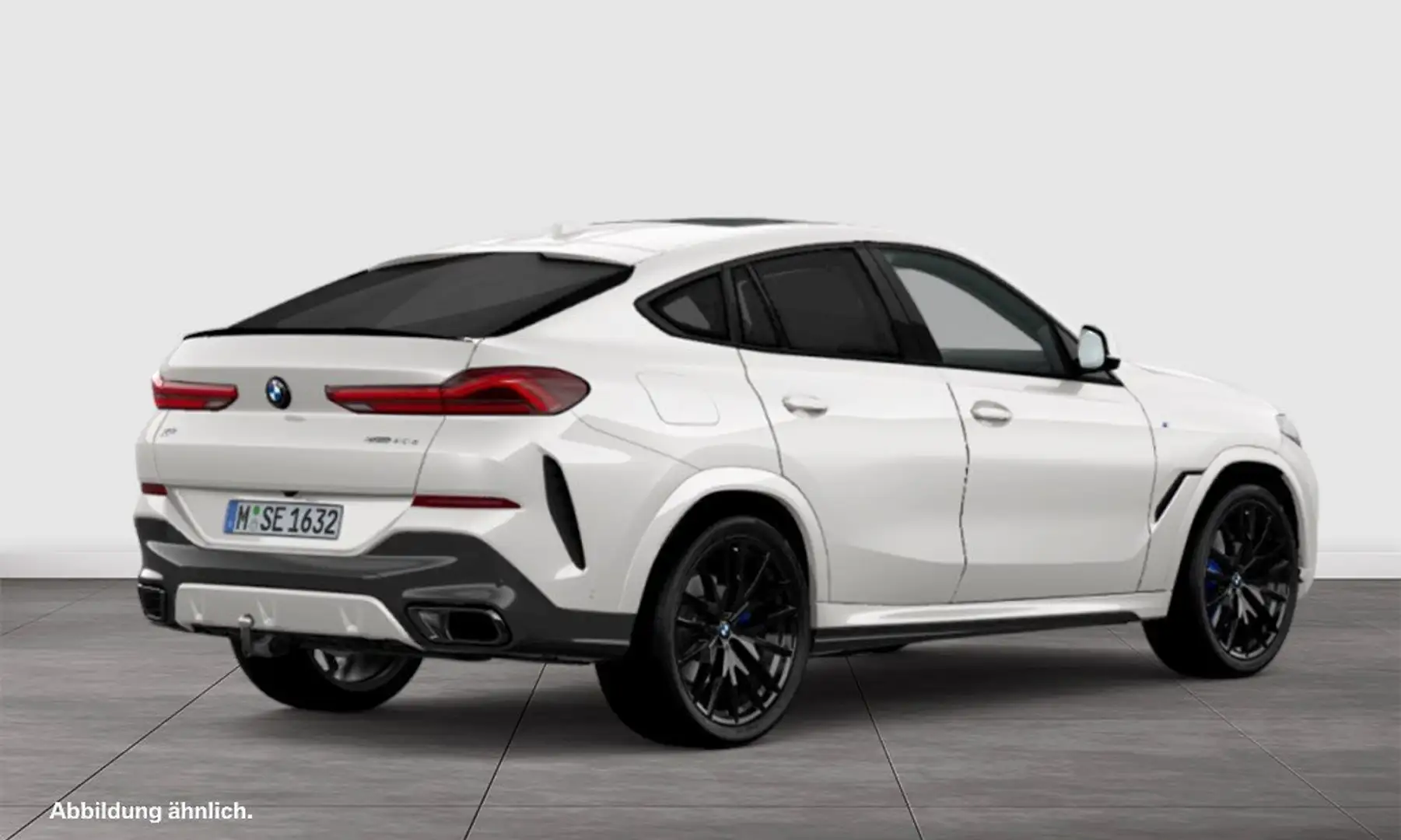 BMW X6 xDrive40d M Sport PANO ACC AHK RFK NAVI LED Weiß - 2