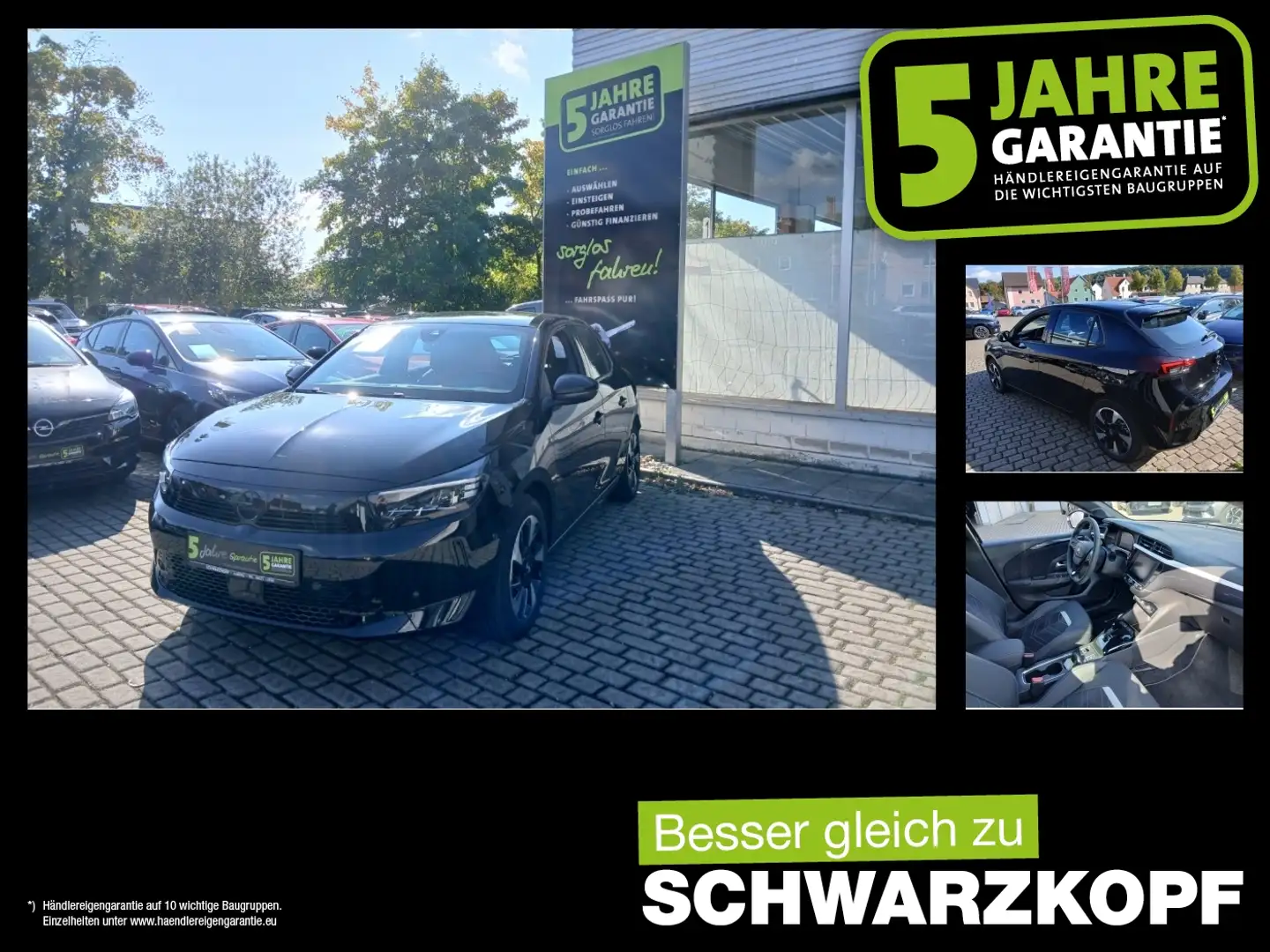 Opel Corsa-e Parkpilot,Rückfahrkamera,Lenkradheizung Schwarz - 1