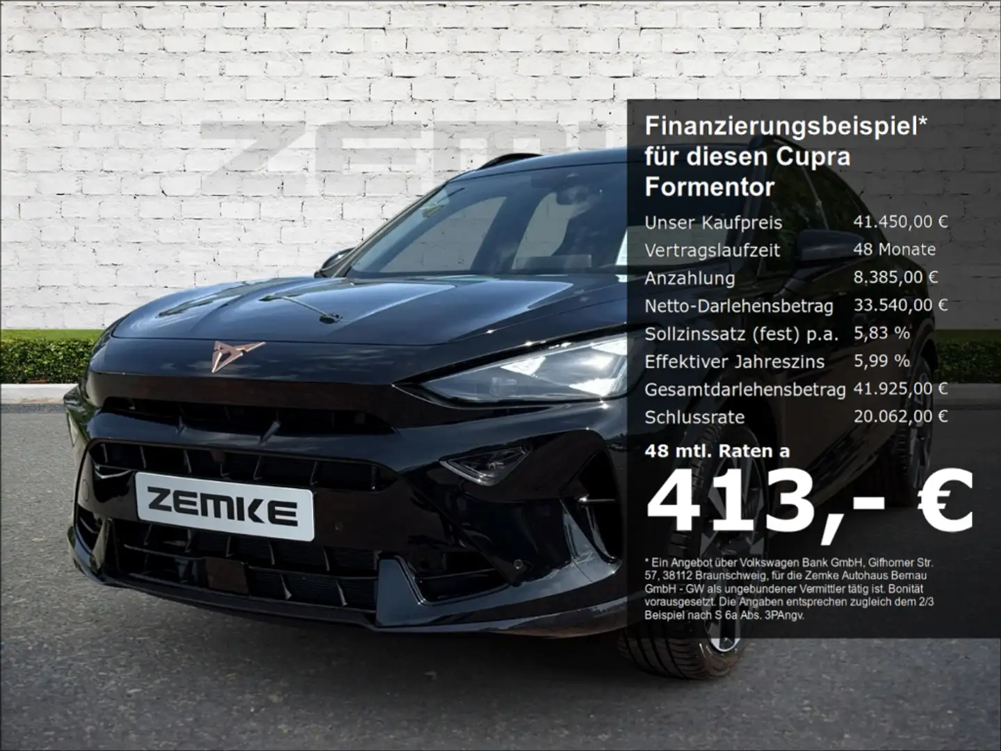 CUPRA Formentor CUPRA 2.0 TSI DSG VZ 4Drive Negro - 1