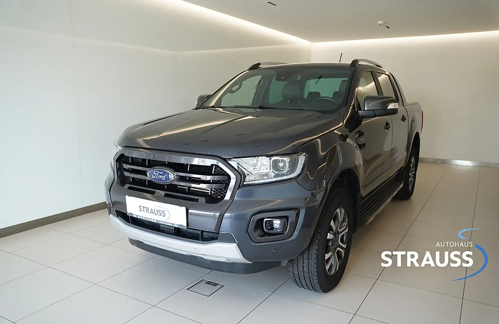 Ford Ranger Ranger Wildtrak DK 2,0 EcoBlue Grau - 1