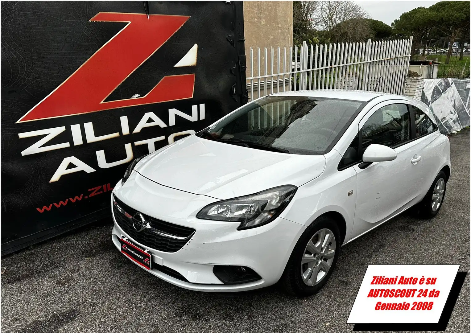 Opel Corsa 1.4 (n-joy) Gpl 90cv..UNI PRO-- OK NEOPATENTATI Blanc - 1