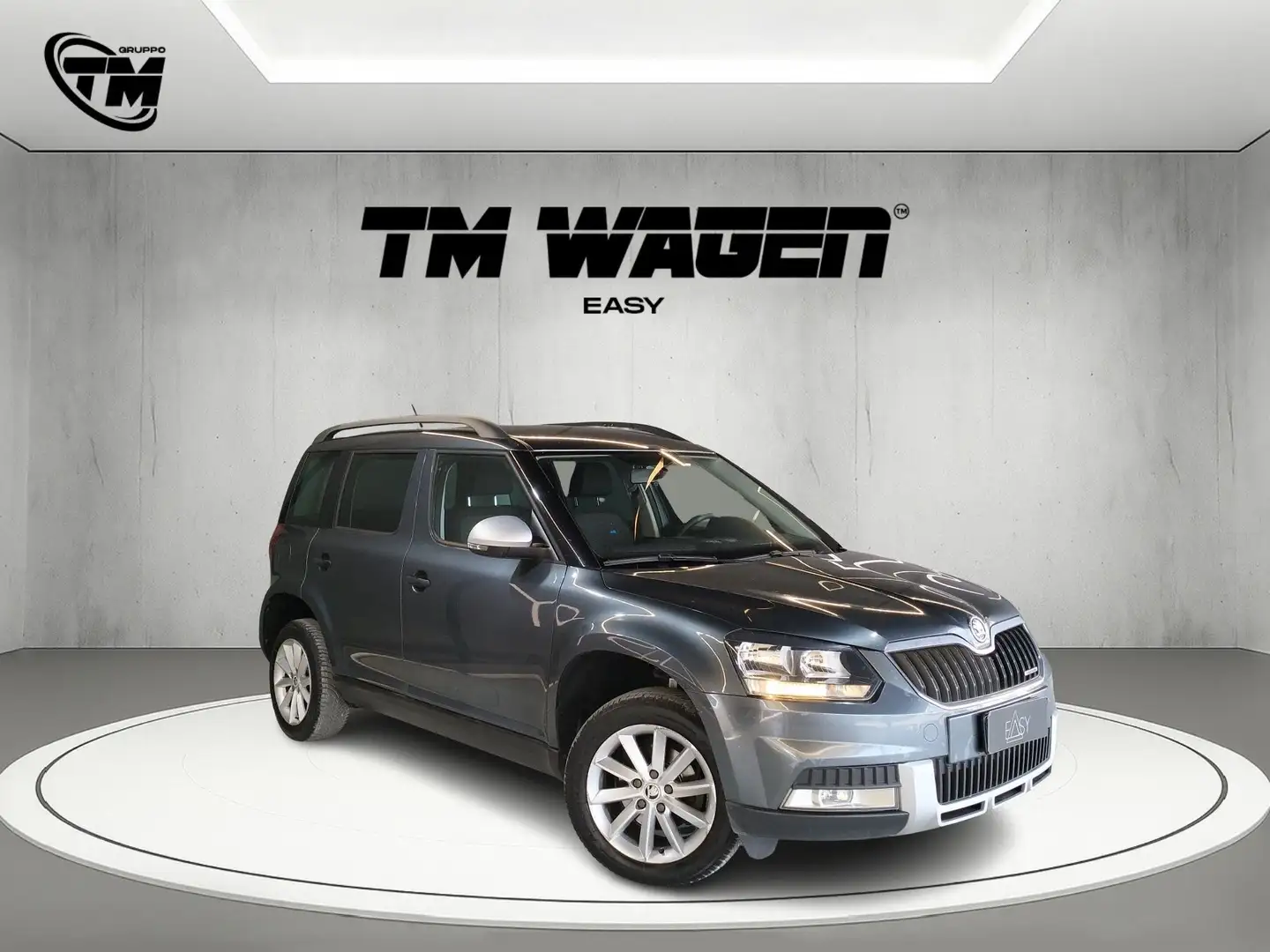 Skoda Yeti 2014 1.6 tdi Easy GreenLine Argento - 2