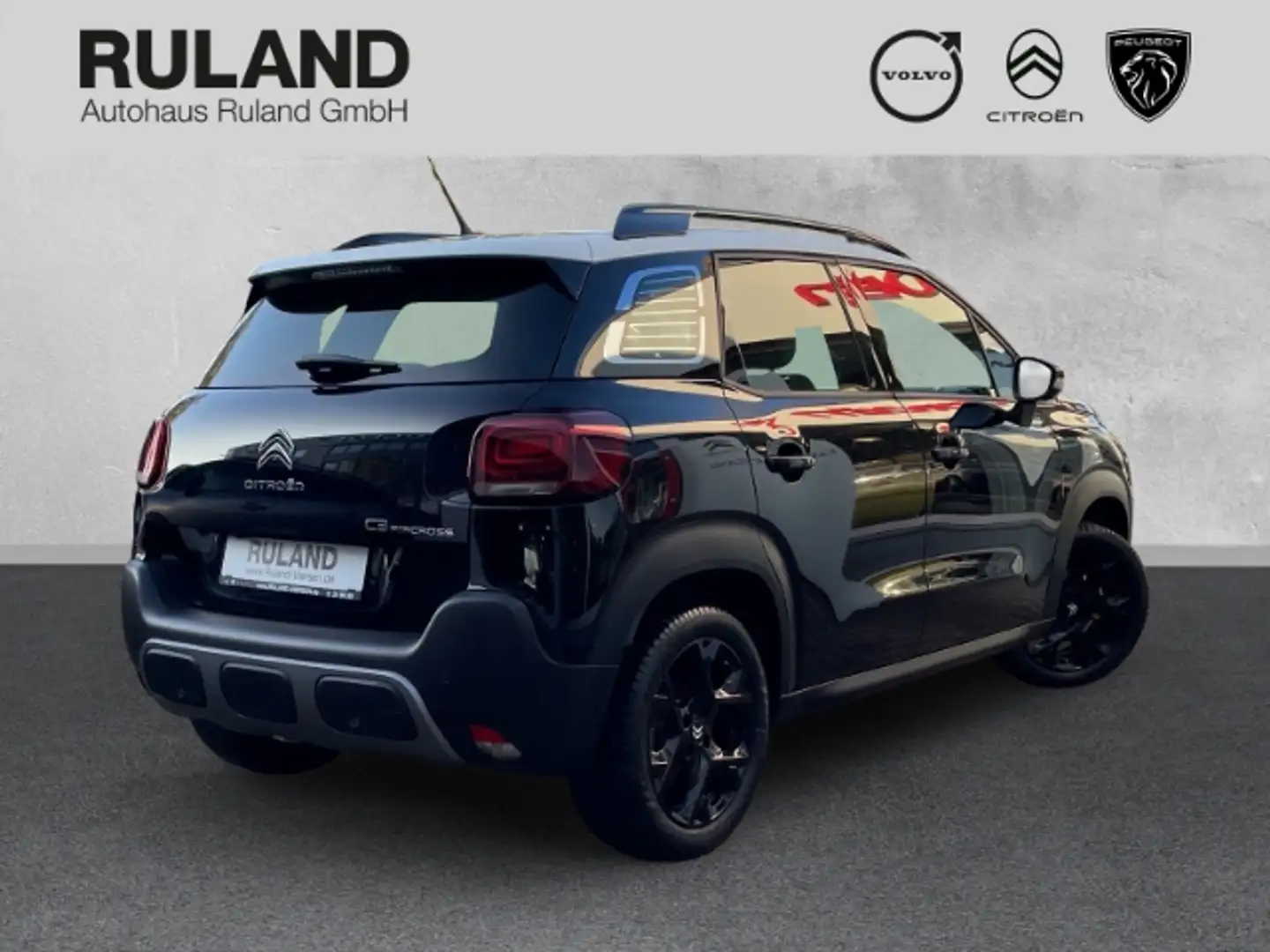 Citroen C3 Aircross Shine Pack 1.2 PureTech 110 EU6d HUD Navi 360 Kame Black - 2