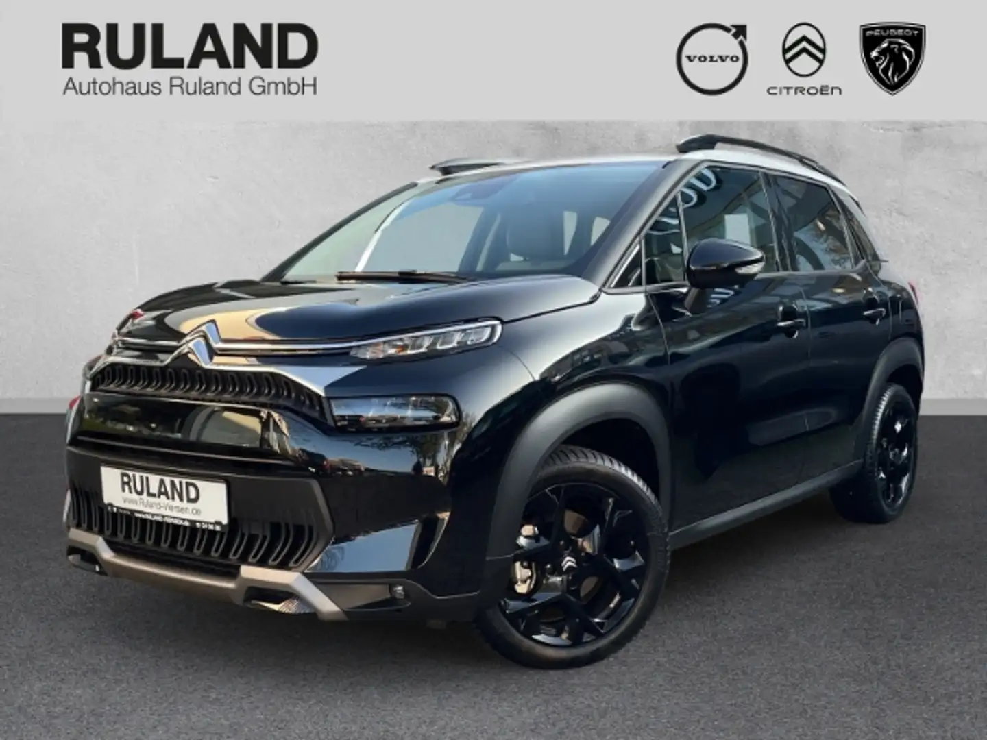 Citroen C3 Aircross Shine Pack 1.2 PureTech 110 EU6d HUD Navi 360 Kame Black - 1