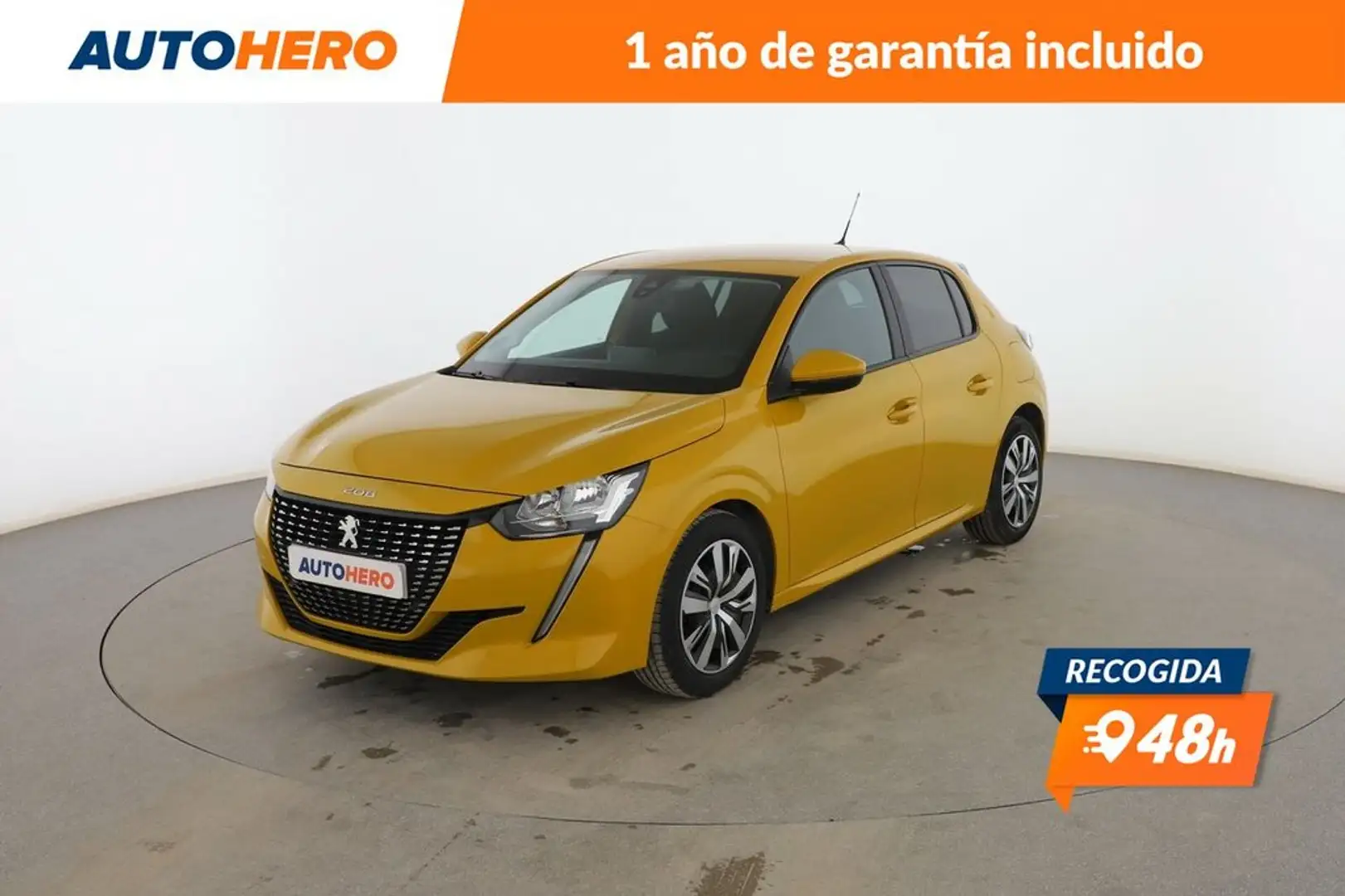 Peugeot 208 1.2 Puretech S&S Active 75 Geel - 1