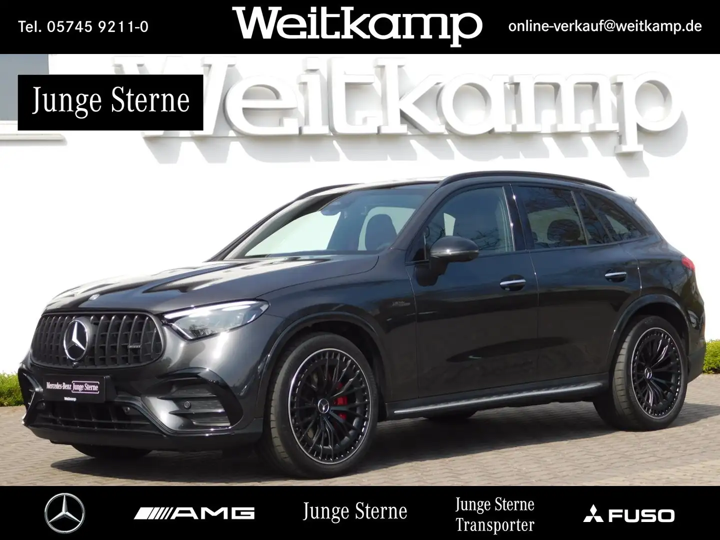 Mercedes-Benz GLC 43 AMG AMG GLC 43 4M Panorama+AHK+2xNight+Burm.+Dyn.P. Grijs - 1