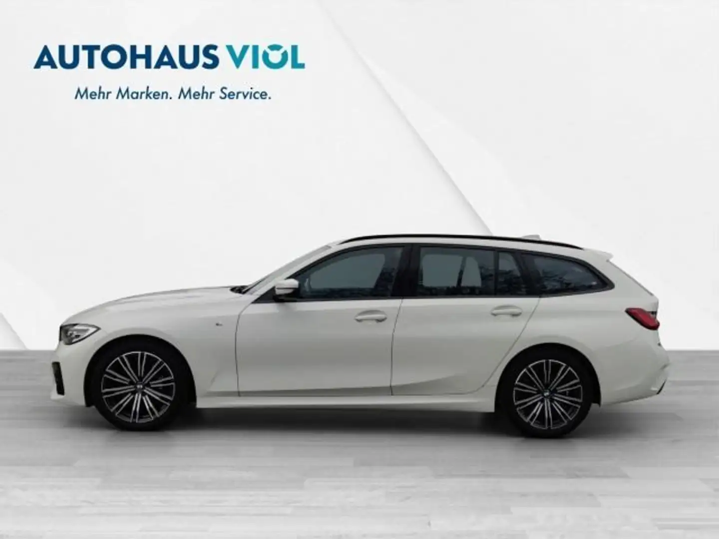 BMW 330 d xDrive M-Sport Weiß - 2