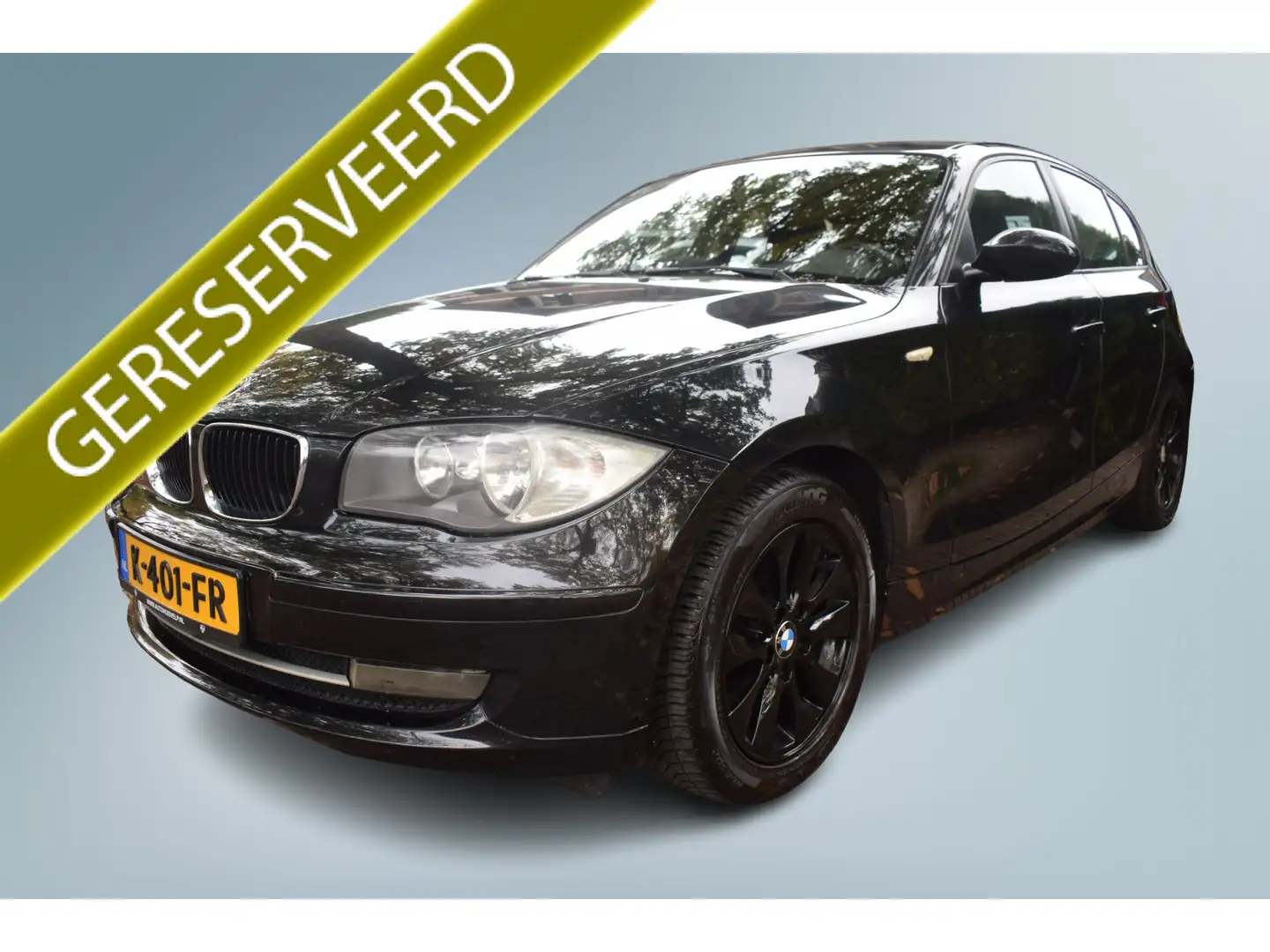 BMW 116 1-serie 116i High Executive Cruise/PDC Zwart - 1