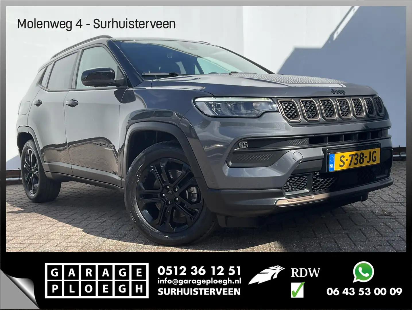 Jeep Compass 4xe 240 PHEV Alpine-Sound 360Cam Adap.Cruise Keyle Szary - 1