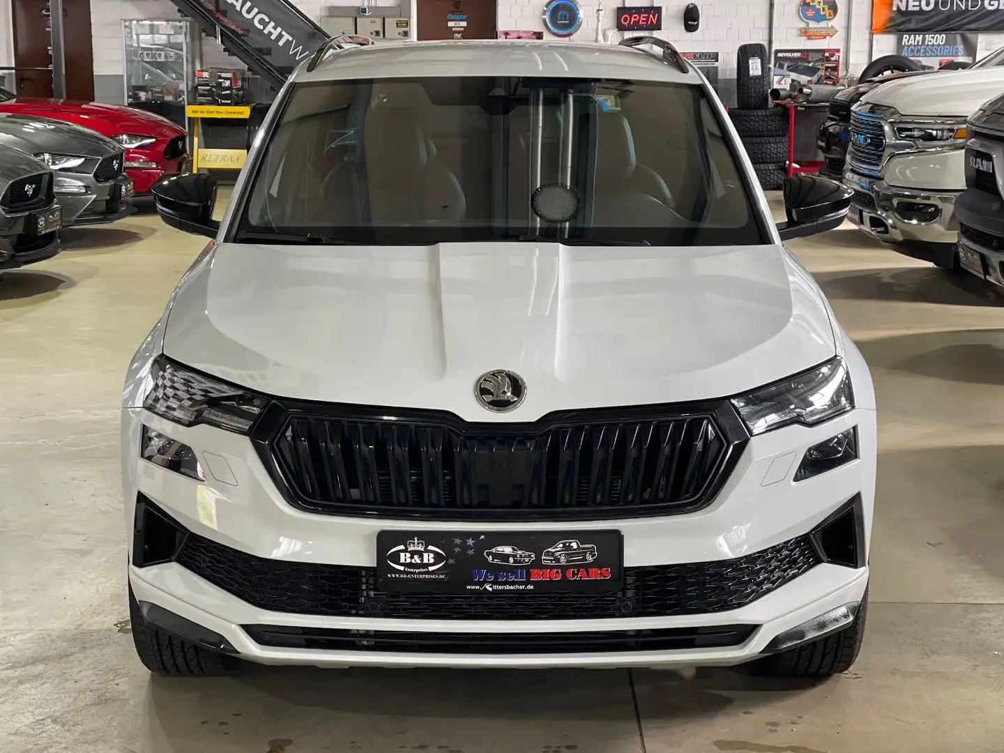 Skoda Karoq KAROQ SPORTLINE 4x4+DSG+LEDER+KAMERA+KEYLESS-GO Weiß - 2
