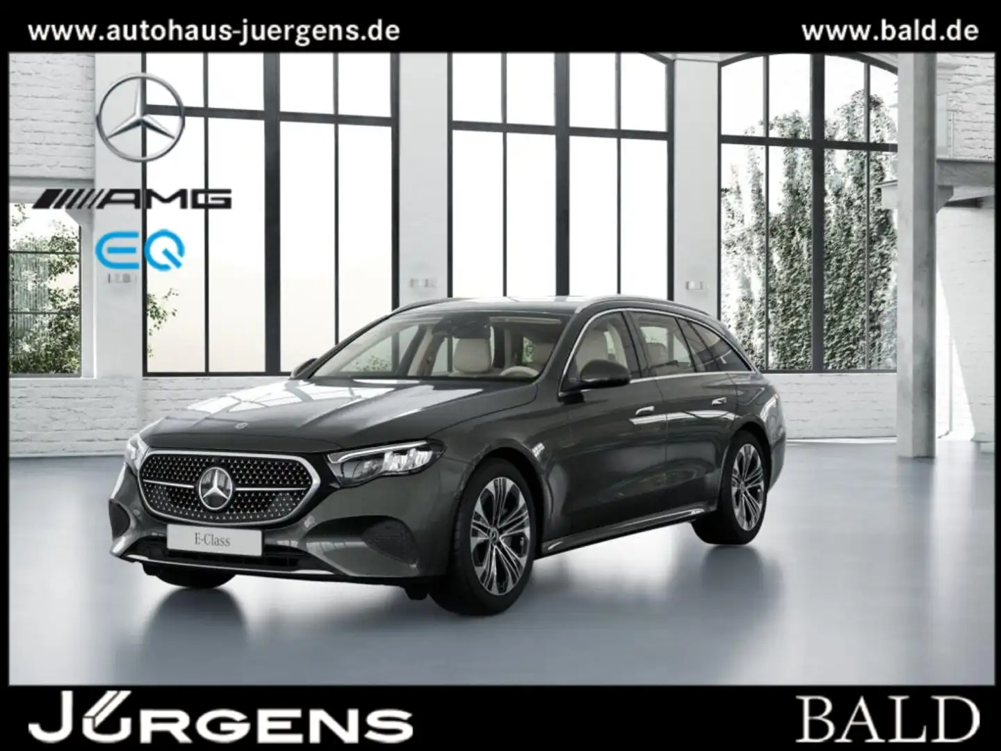 Mercedes-Benz E 300 de 4M T Avantgarde/LED/Cam/AHK/Distr/Beige Grau - 1