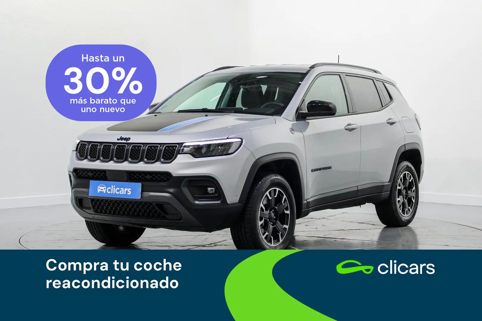 Jeep Compass 1.3 PHEV Trailhawk EAWD Aut. 240 Plateado - 1