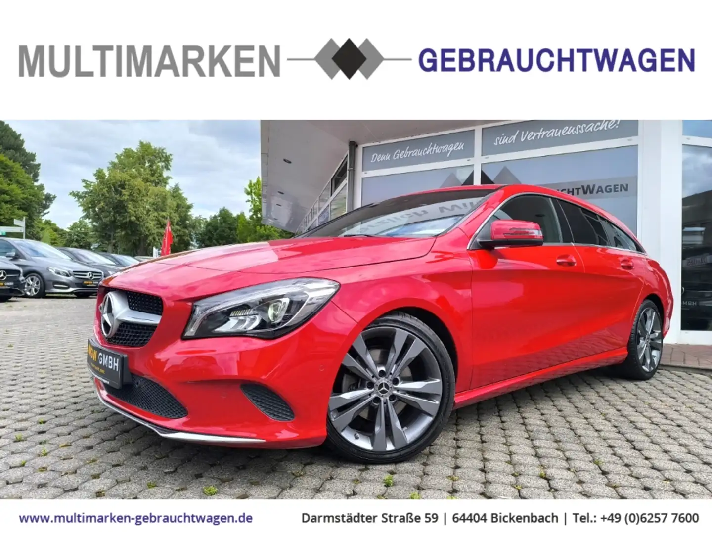 Mercedes-Benz CLA 200 Urban Navi/LED/Heckklappe Rouge - 1