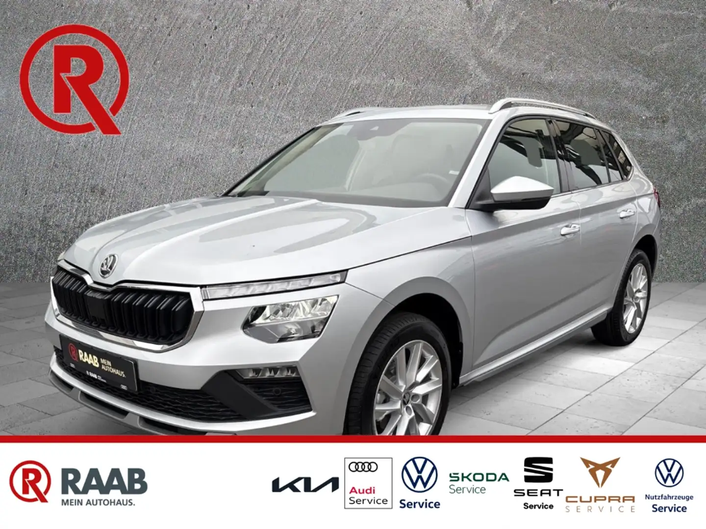 Skoda Kamiq Selection 130 Jahre 1.5 TSI El. Heckklappe PDCv+h Silber - 1