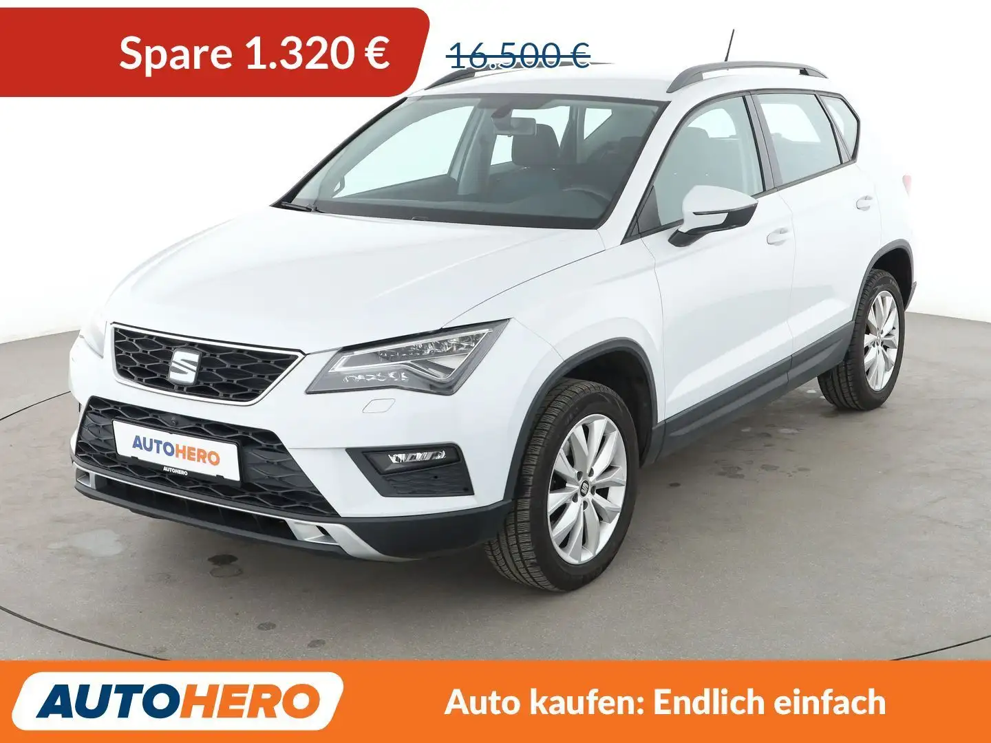 SEAT Ateca 1.0 TSI Style *LED*TEMPO*CAM*PDC*SHZ* Weiß - 1