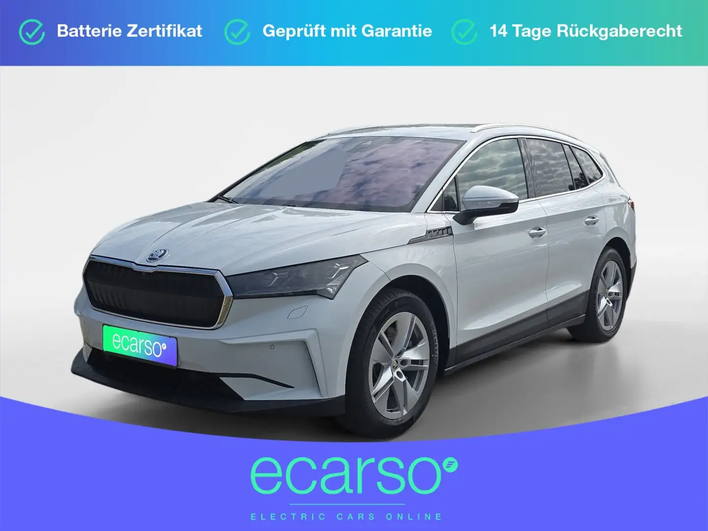 Skoda Enyaq 80 Suite Weiß - 1