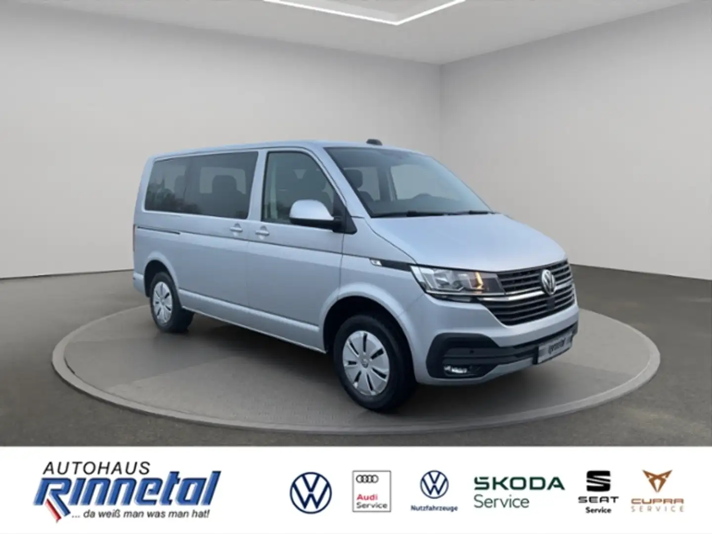 Volkswagen T6.1 Kombi 2.0 TDI 9SITZE+NAVI+CLIMATIC+BEH WSS+GRA+GG3T+MFA Silber - 2