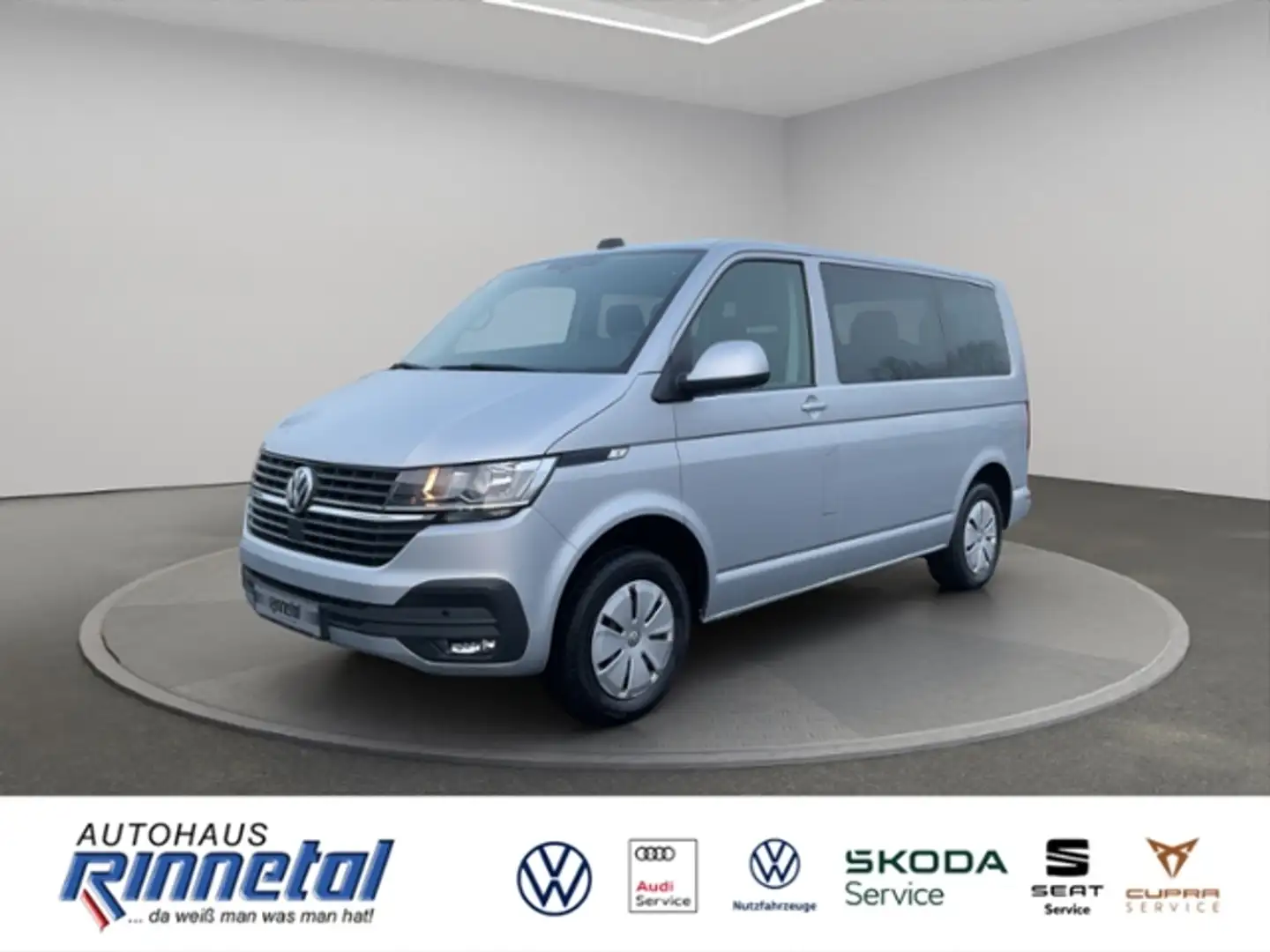 Volkswagen T6.1 Kombi 2.0 TDI 9SITZE+NAVI+CLIMATIC+BEH WSS+GRA+GG3T+MFA Silber - 1
