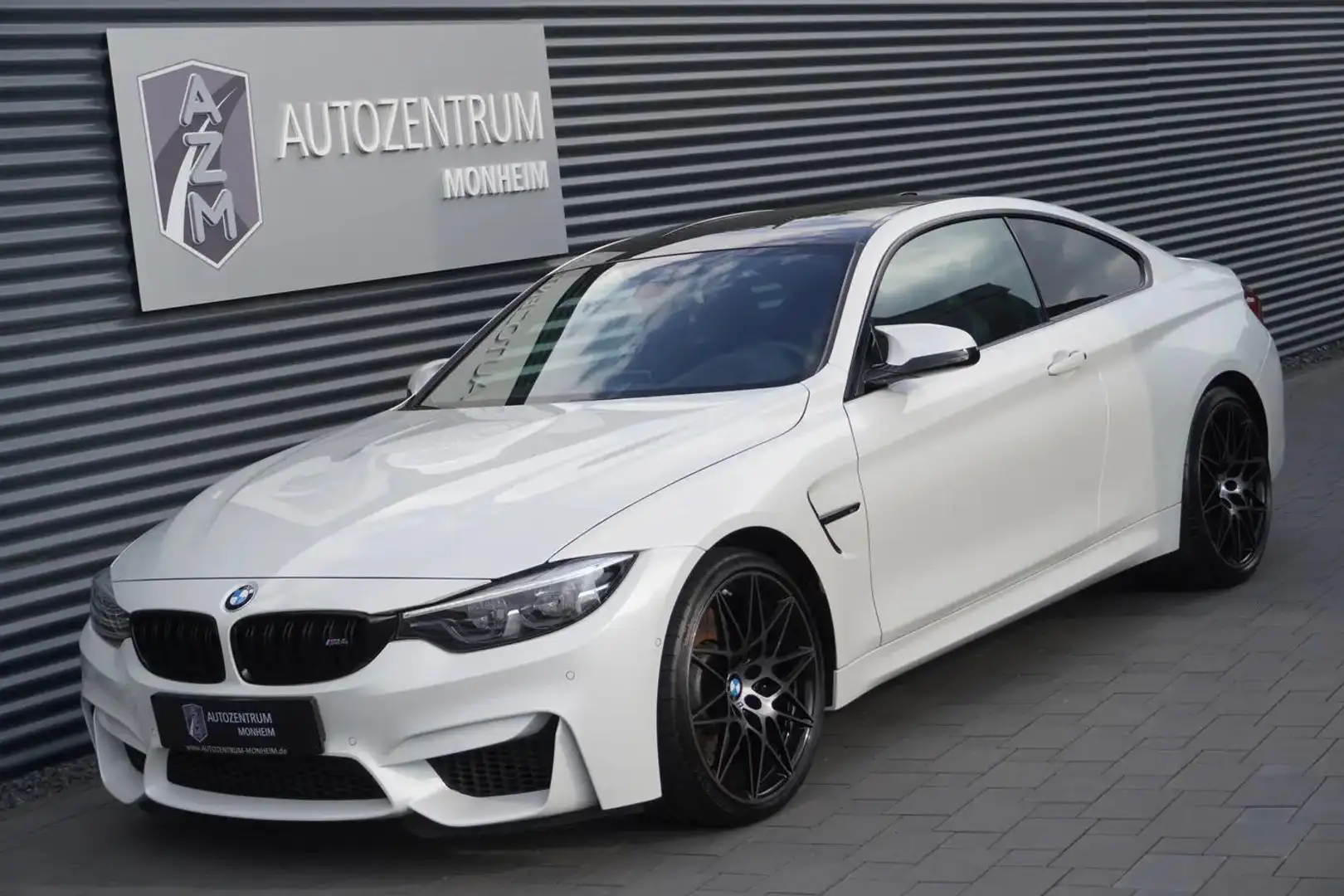 BMW M4 COMPETITION M-SITZE|LED|HEAD-UP|KAMERA|H&K| Weiß - 2