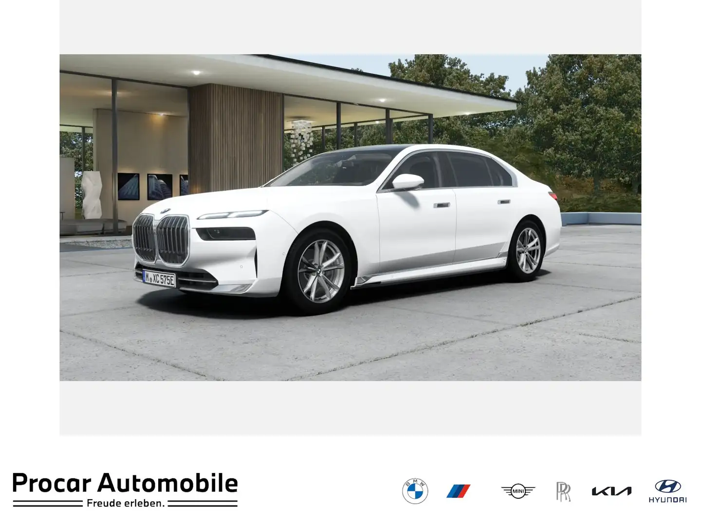 BMW i7 eDrive50 ab 419€ Leasing PA RFK NAVI LED Alb - 1