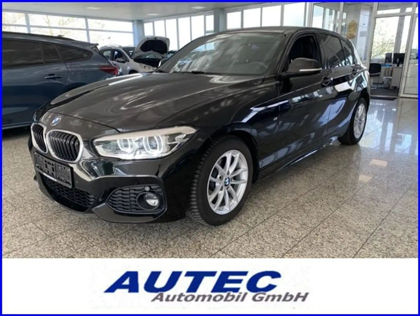 BMW 116 i M Sport 1.5 VOLL-LED+SITZHEIZUNG+PDC+LEDER Schwarz - 1