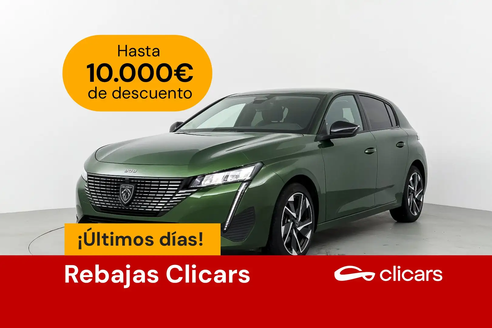Peugeot 308 1.5 BlueHDi S&S Allure EAT8 130 Verde - 1