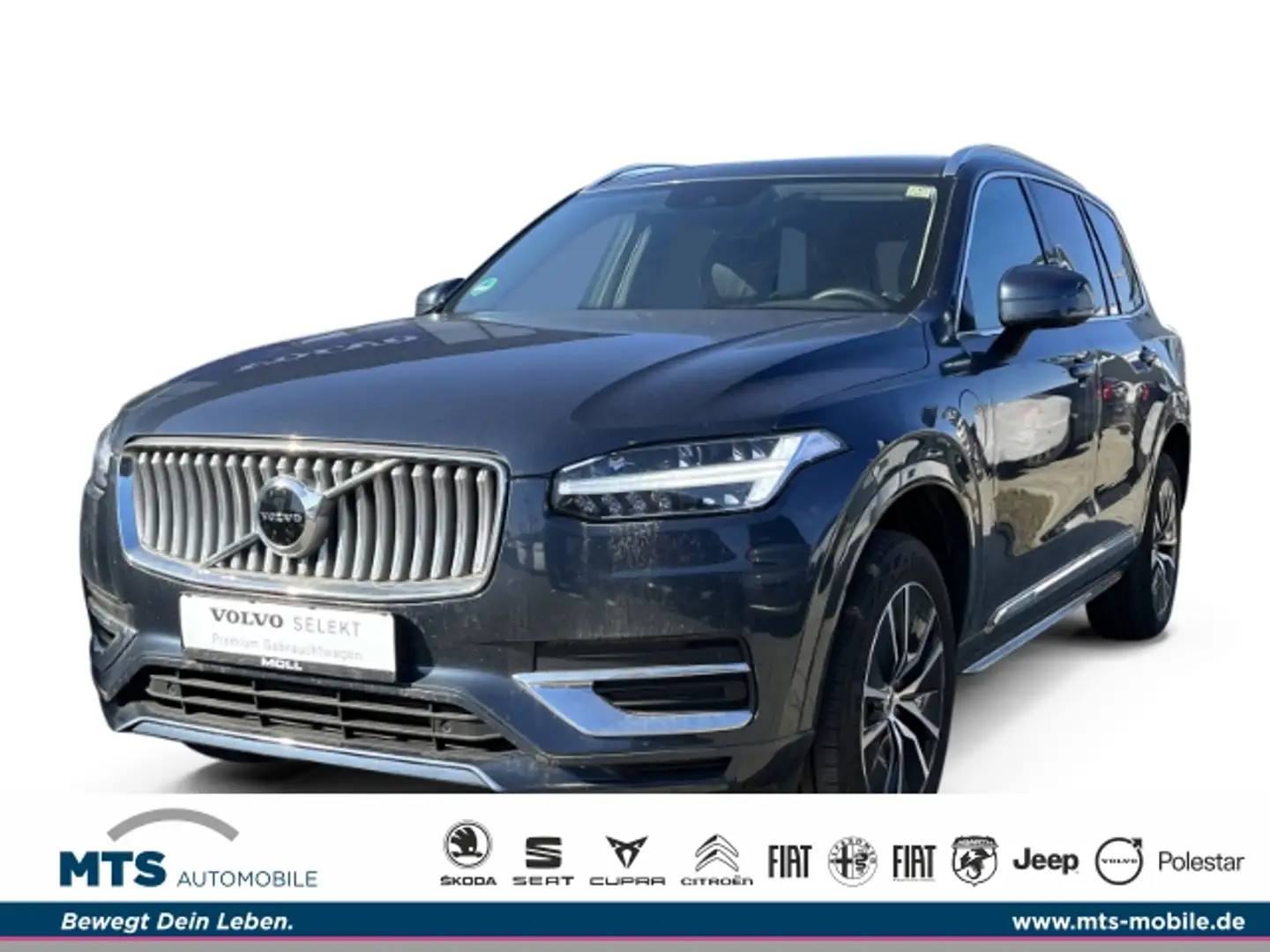 Volvo XC90 Inscription Expression T8 392PS Recharge Plugin Hy Azul - 1